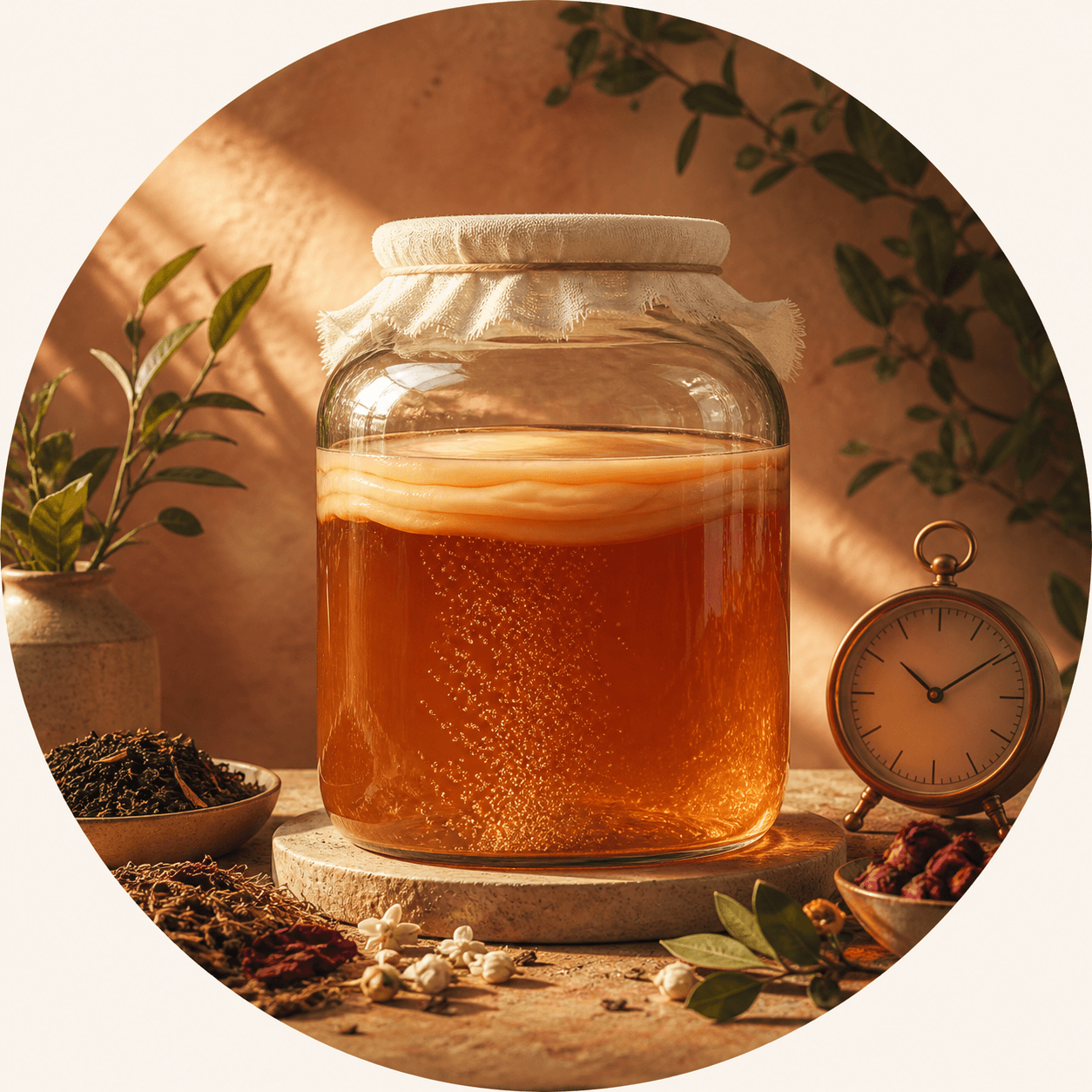 Slow Fermented kombucha